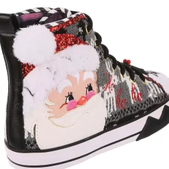Irregular Choice - Black Better Not Pout Sneaker (Size 45)