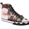 Irregular Choice - Black Better Not Pout Sneaker (Size 40)