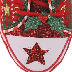 Irregular Choice - Red Better Not Pout Sneaker (Size 44)