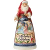 Jim Shore Little Town Of Bethlehem Santa - 25Cm