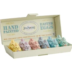 Jim Shore Mini Bunny Easter Eggs (6 Styles) - 6.5Cm