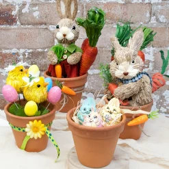Jim Shore Mini Bunny Easter Eggs (6 Styles) - 6.5Cm