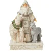 Jim Shore Santa Claus With Animals - 48Cm