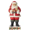 Jim Shore Santa With Cardinal - 25Cm