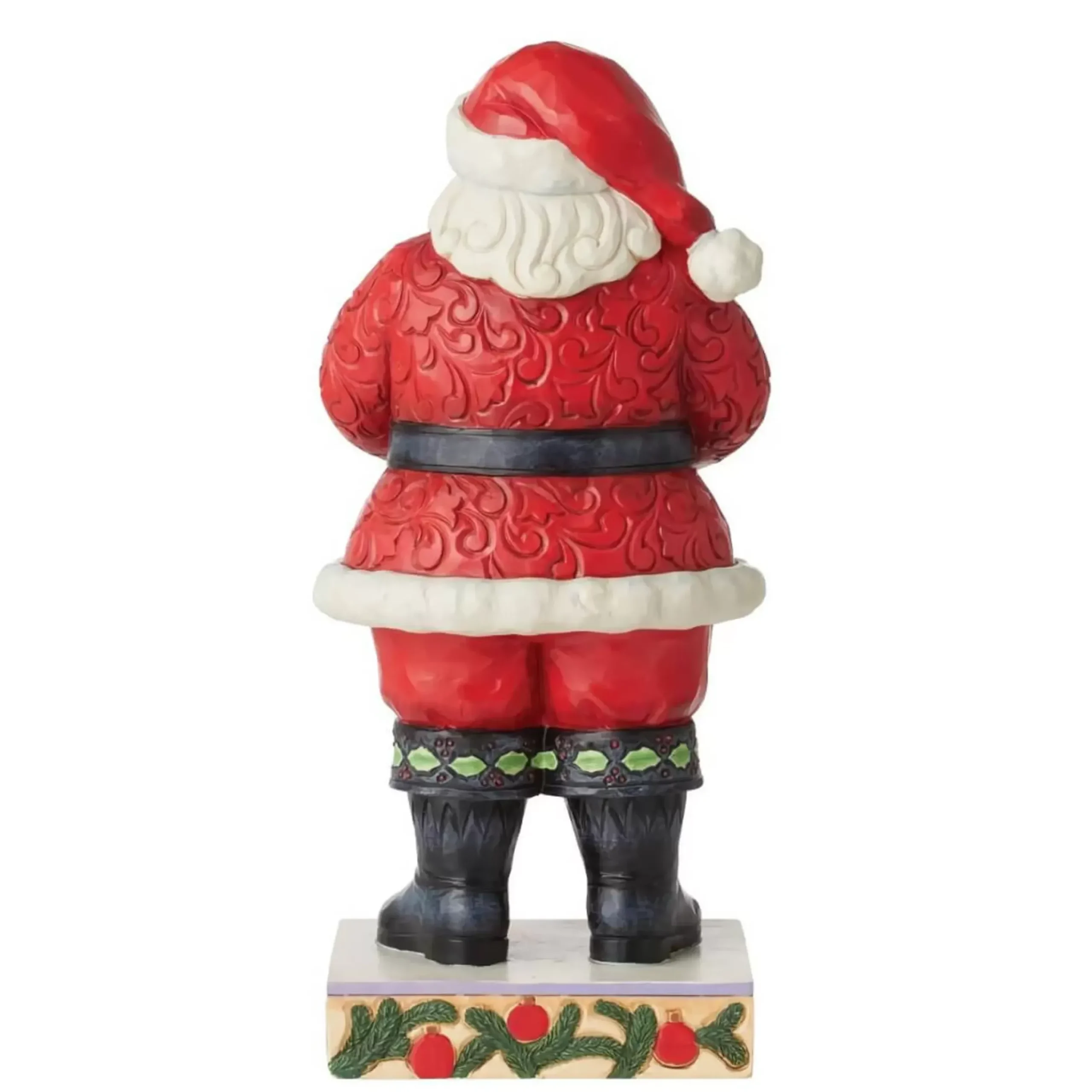 Jim Shore Santa With Cardinal - 25Cm