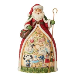 Jim Shore Twelve Days Of Christmas Santa - 25.5Cm