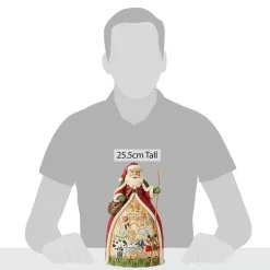 Jim Shore Twelve Days Of Christmas Santa - 25.5Cm