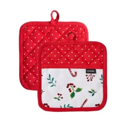 Joyful Christmas Pot Holder Set