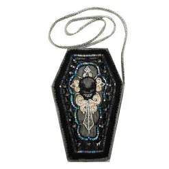 Katherines Black Coffin Purse - 30Cm