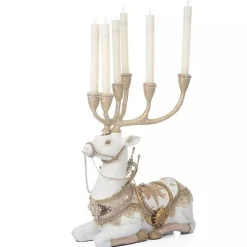 Katherines Celestial Deer Candle Holder - 43Cm