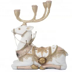 Katherines Celestial Deer Candle Holder - 43Cm