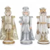 Katherines Celestial Wiseman Nutcracker (Set Of 3) - 42.5Cm