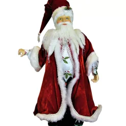 Katherines Collection Snow Day Santa Doll - 61Cm
