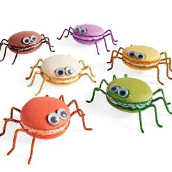 Katherines Collection Spider Macaroons (Box Of 6) - 2.5Cm