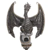 Katherine's Dragon Wall Lantern Holder - 58Cm