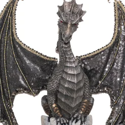 Katherine's Dragon Wall Lantern Holder - 58Cm