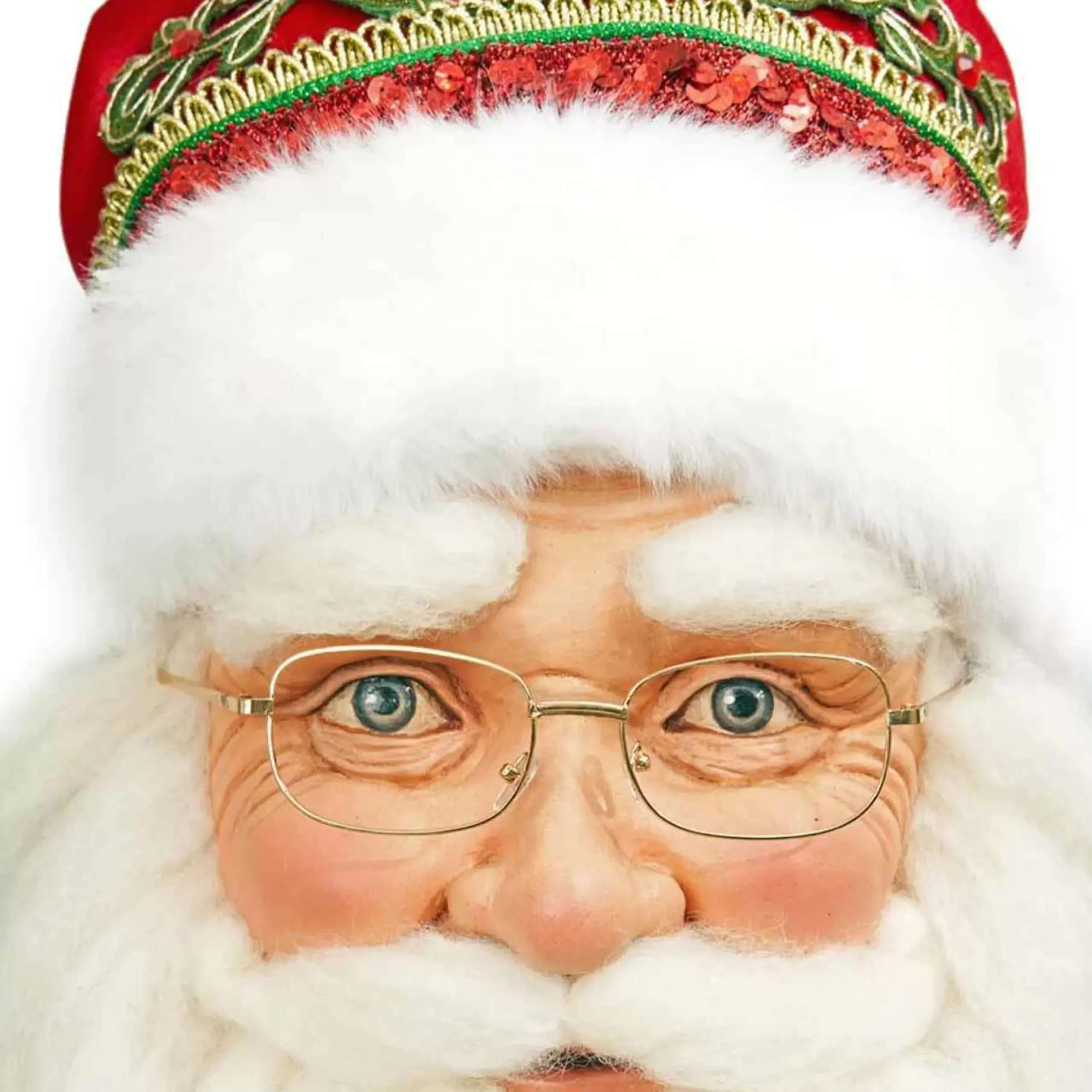 Katherine's Lifesize Jolly St Nick (Santa's Coming To Town) - 167Cm