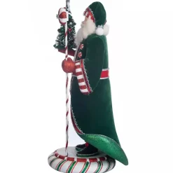 Katherines Papa Peppermint Santa Claus - 35.5Cm