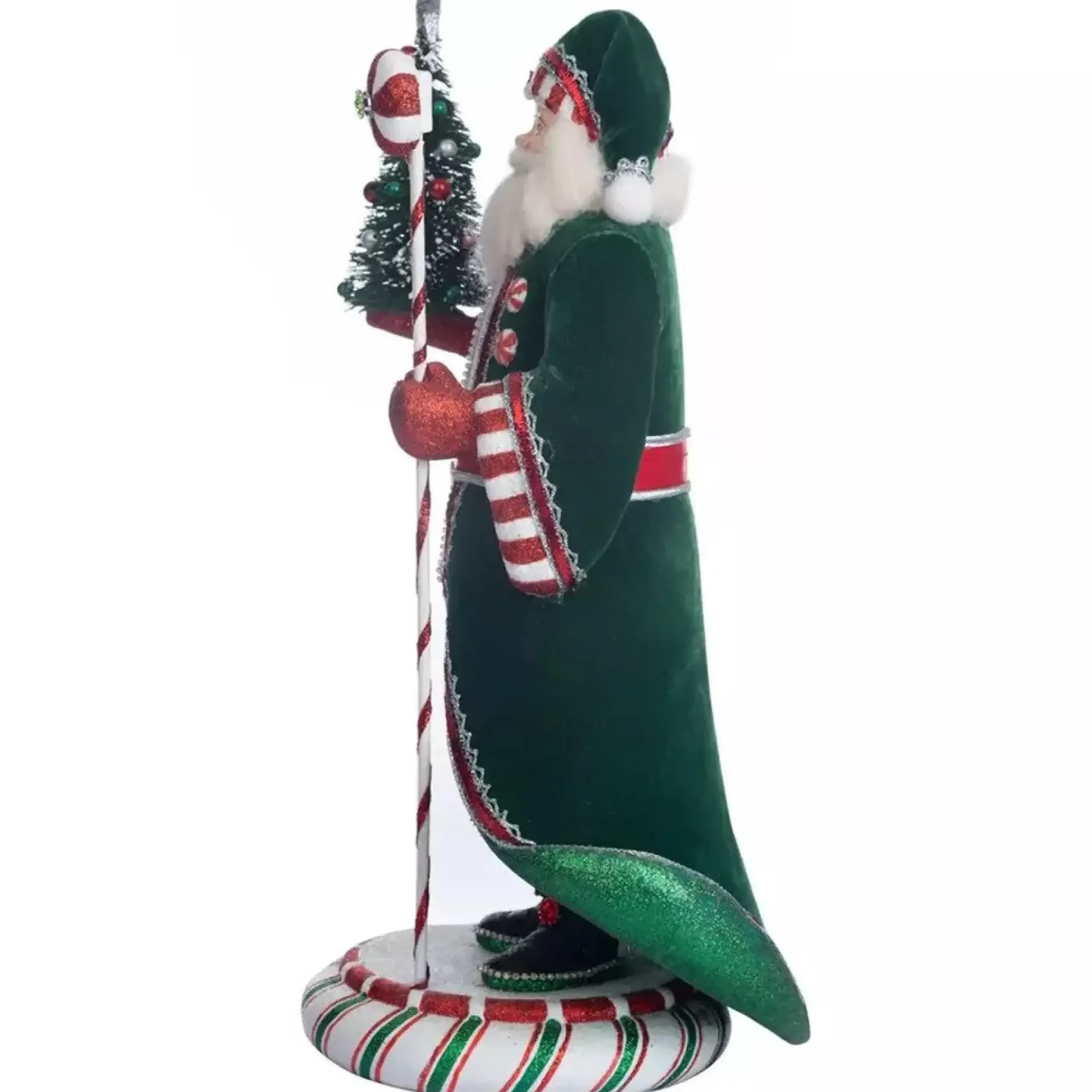 Katherines Papa Peppermint Santa Claus - 35.5Cm
