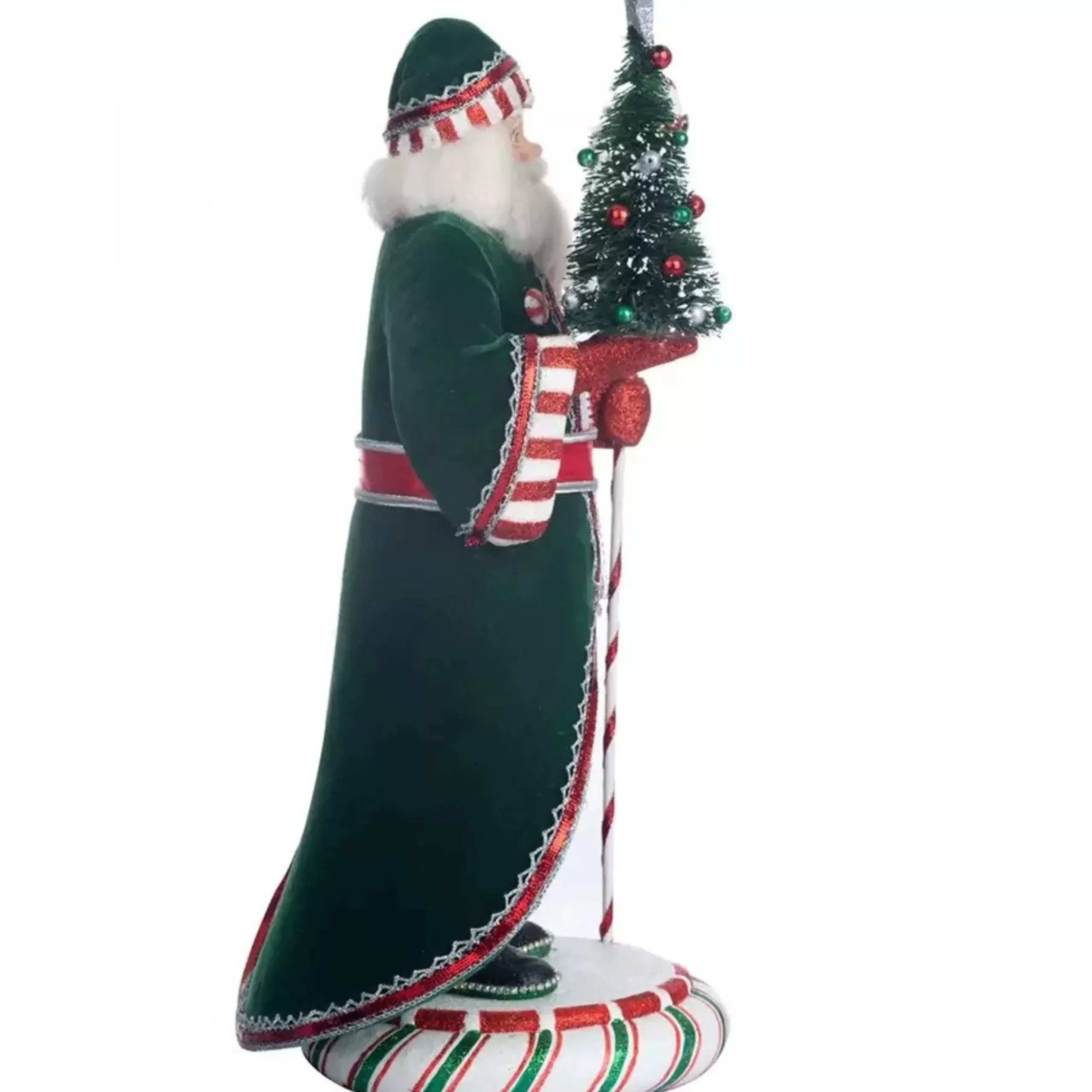 Katherines Papa Peppermint Santa Claus - 35.5Cm