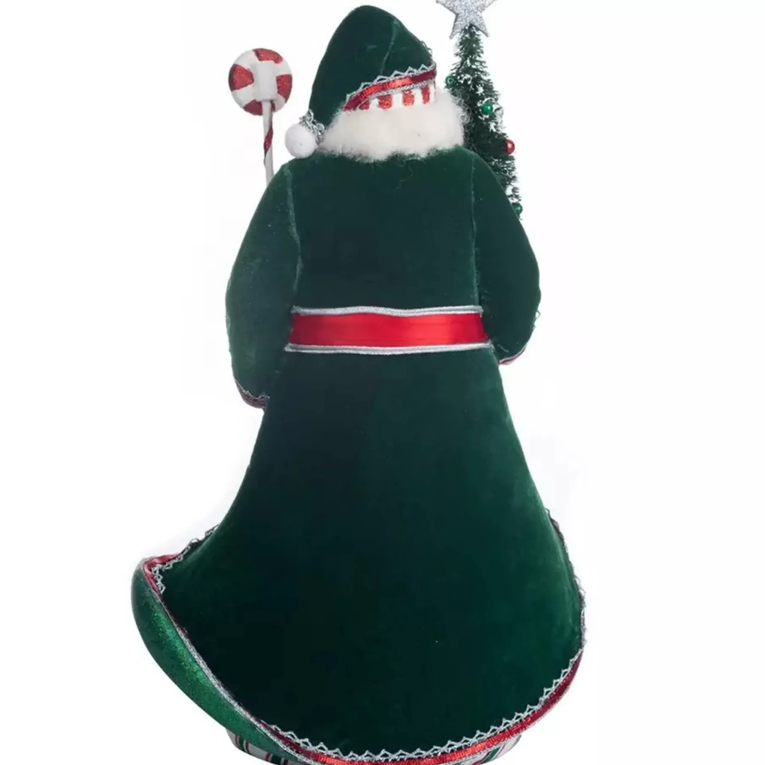 Katherines Papa Peppermint Santa Claus - 35.5Cm