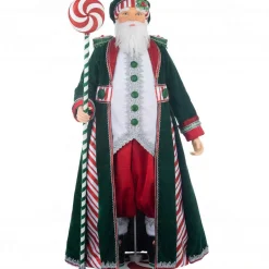 Katherines Papa Peppermint Santa - 81Cm