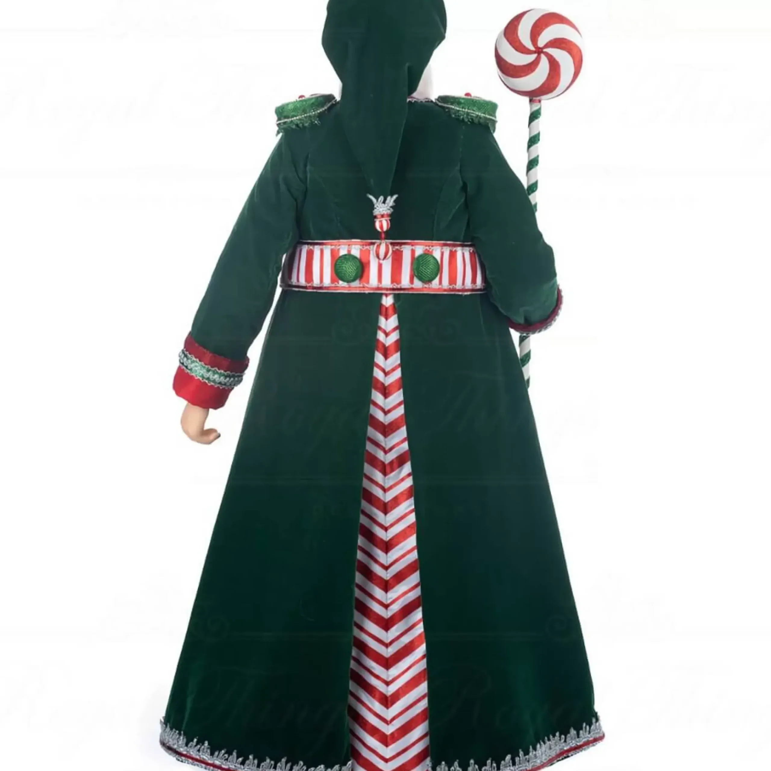 Katherines Papa Peppermint Santa - 81Cm