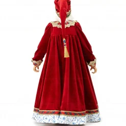 Katherines Santa With Red Robe - 86Cm
