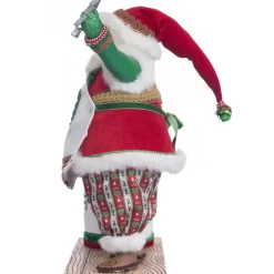 Katherines Santa With Utensil Cannister - 39.5Cm