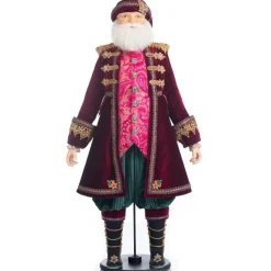 Katherines Sugar Plum Santa Claus Doll - 81Cm