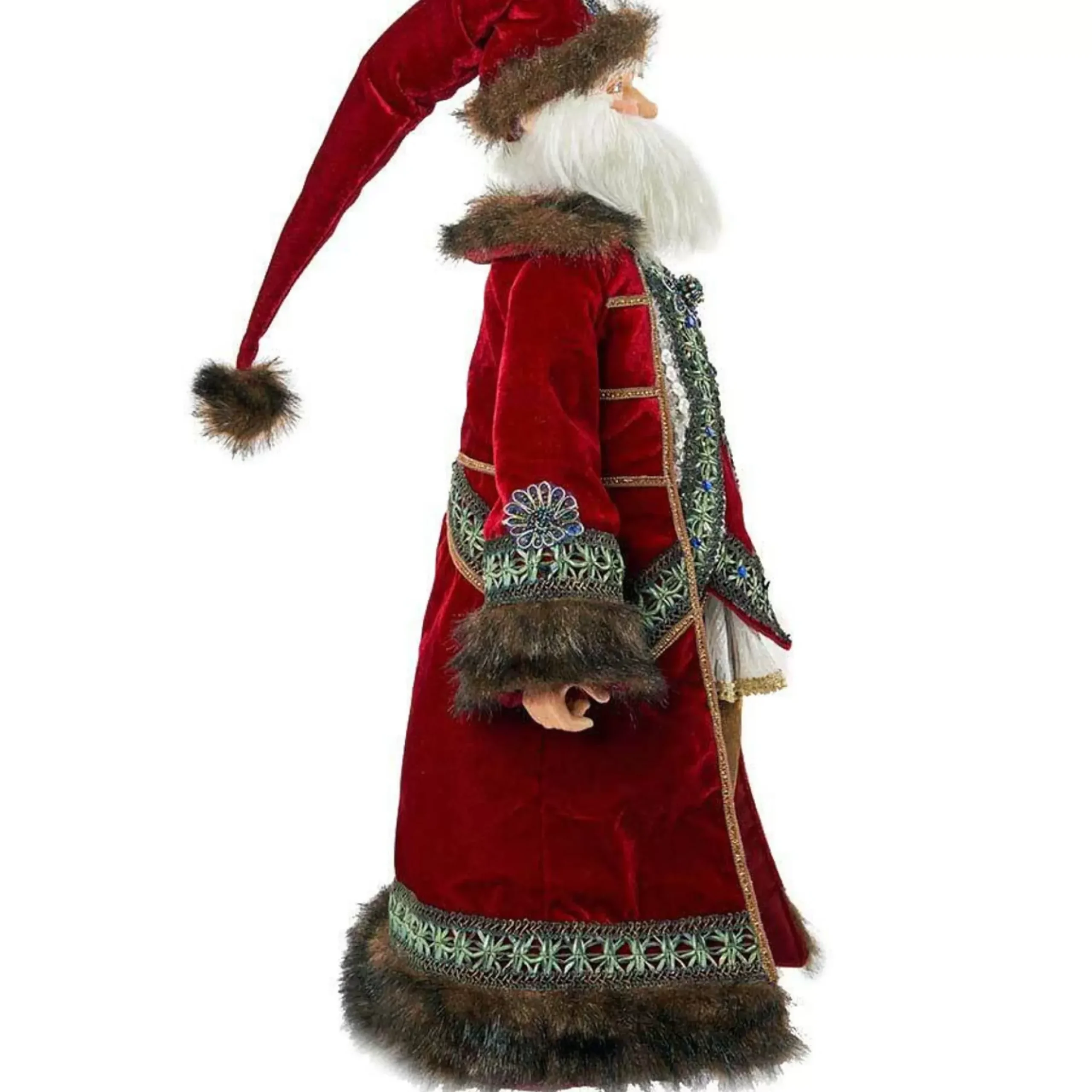 Katherine's Woodland Santa Claus (Santas Hideaway) - 61Cm