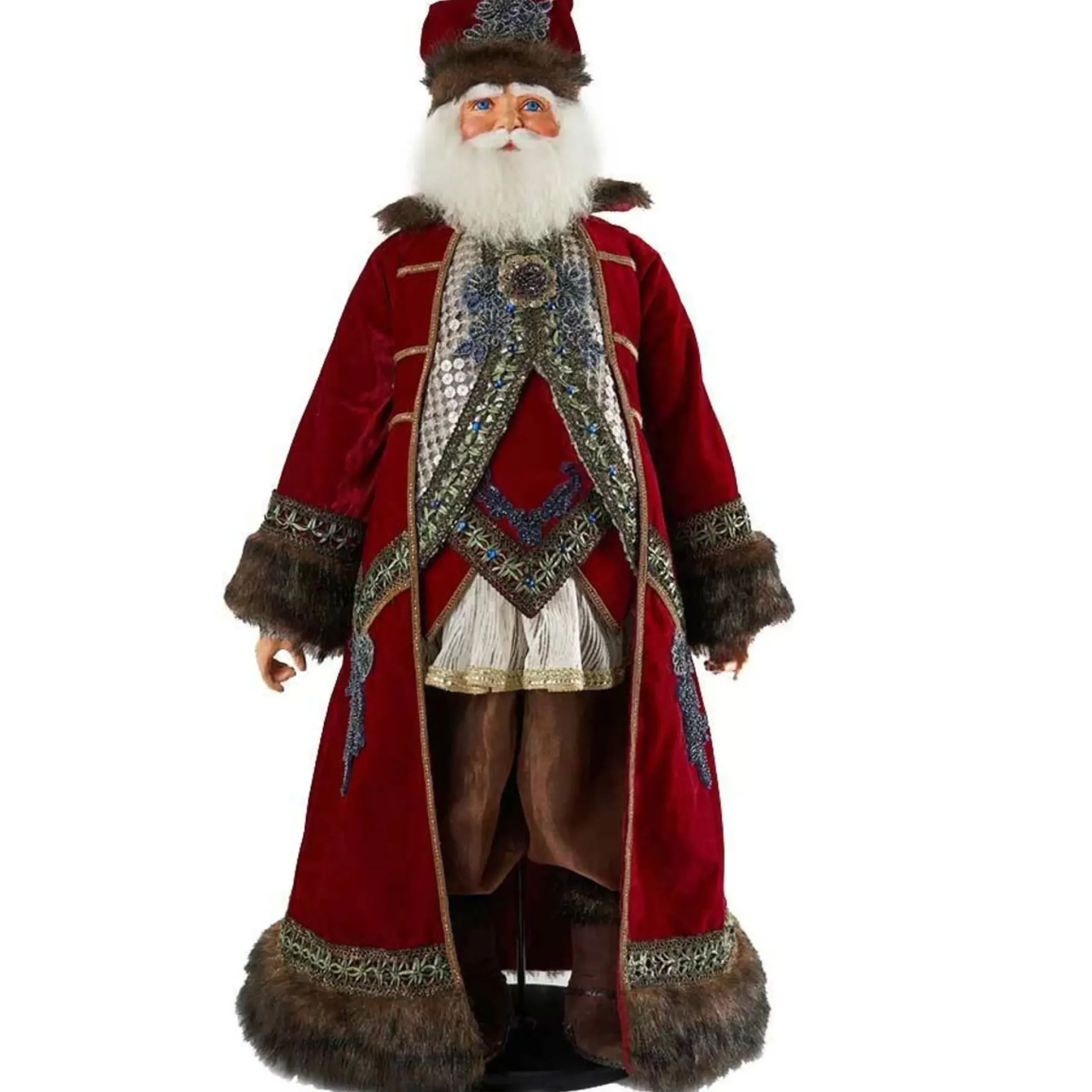 Katherine's Woodland Santa Claus (Santas Hideaway) - 81Cm