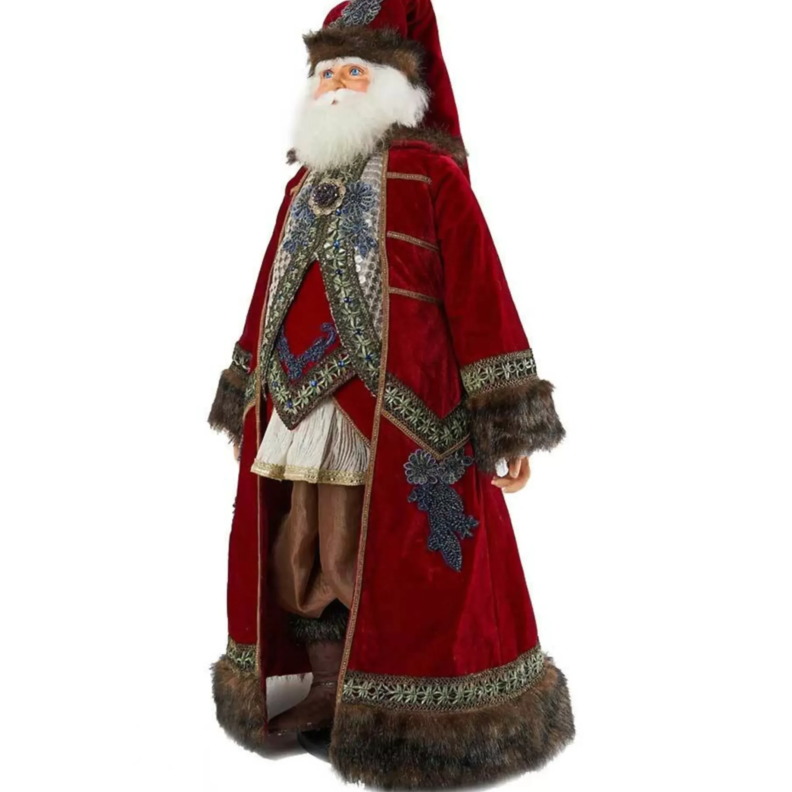 Katherine's Woodland Santa Claus (Santas Hideaway) - 81Cm