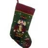 Knitted Nutcracker Christmas Stocking - 32Cm