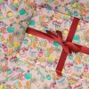 La La Land Australian Pink Floral Wrapping Paper Roll - 70Cm