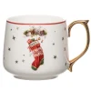 Ladelle Ashdene Spirit Of Christmas Stocking Mug