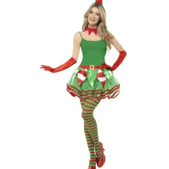 Ladies Christmas Elf Costume (3 Styles)