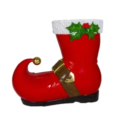Large Christmas Twirly Boot - 77Cm