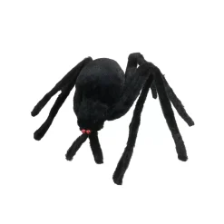 Large Spooky Black Hairy Spider - 90Cm