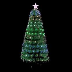 Led Fibre Optic Tree Rainbow - 1.8M