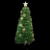 Led Fibre Optic Tree With Deco Flash Warm - 1.8M