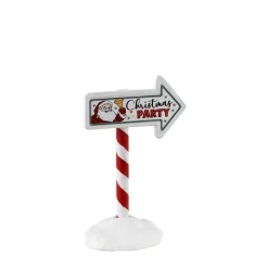 Lemax Christmas Party Sign - 7Cm