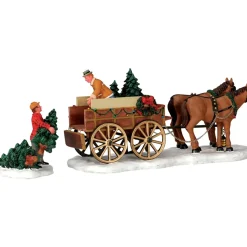 Lemax Christmas Tree Wagon