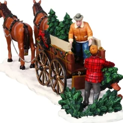 Lemax Christmas Tree Wagon