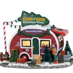 Lemax Farm Fresh Christmas Trees - 22Cm