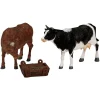 Lemax Feeding Cow & Bull - Set Of 3