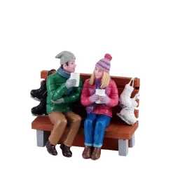 Lemax Hot Cocoa Drinkers