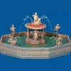 Lemax Lighted Village Square Fountain