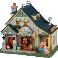 Lemax Morning Has Come Market - 17Cm