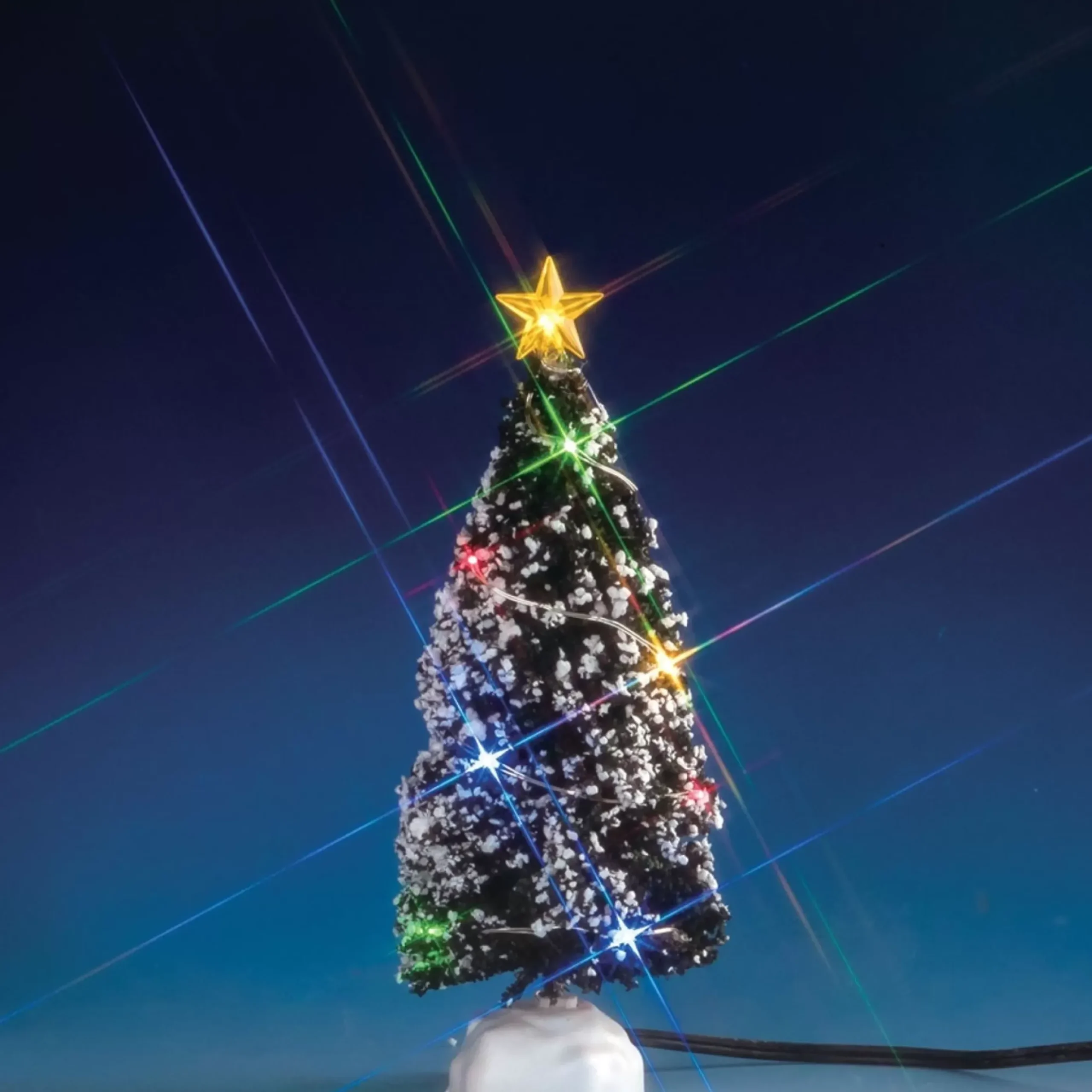 Lemax Multi Light Evergreen Tree - Medium